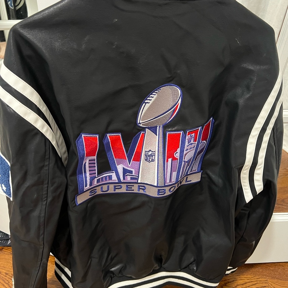 Super Bowl LVIII leather jacket